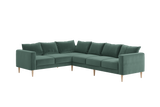 The Essential Corner Sectional (6 Seat) in Recycled Velvet