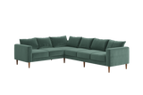 The Essential Corner Sectional (6 Seat) in Recycled Velvet