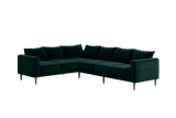 The Essential Corner Sectional (6 Seat) in Recycled Velvet
