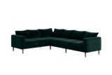 The Essential Corner Sectional (6 Seat) in Recycled Velvet