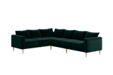 The Essential Corner Sectional (6 Seat) in Recycled Velvet