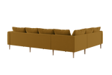 The Essential Corner Sectional (6 Seat) in Recycled Velvet