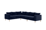 The Essential Corner Sectional (6 Seat) in Recycled Velvet