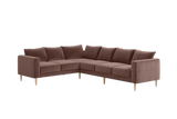 The Essential Corner Sectional (6 Seat) in Recycled Velvet