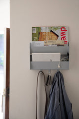 Upton - Mail Organizer - Matte Silver