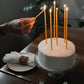 Slow Burn · 9" Pure Beeswax Slim Taper Candle | socius design in Rochester, MN