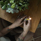 Slow Burn · 9" Pure Beeswax Slim Taper Candle | socius design in Rochester, MN