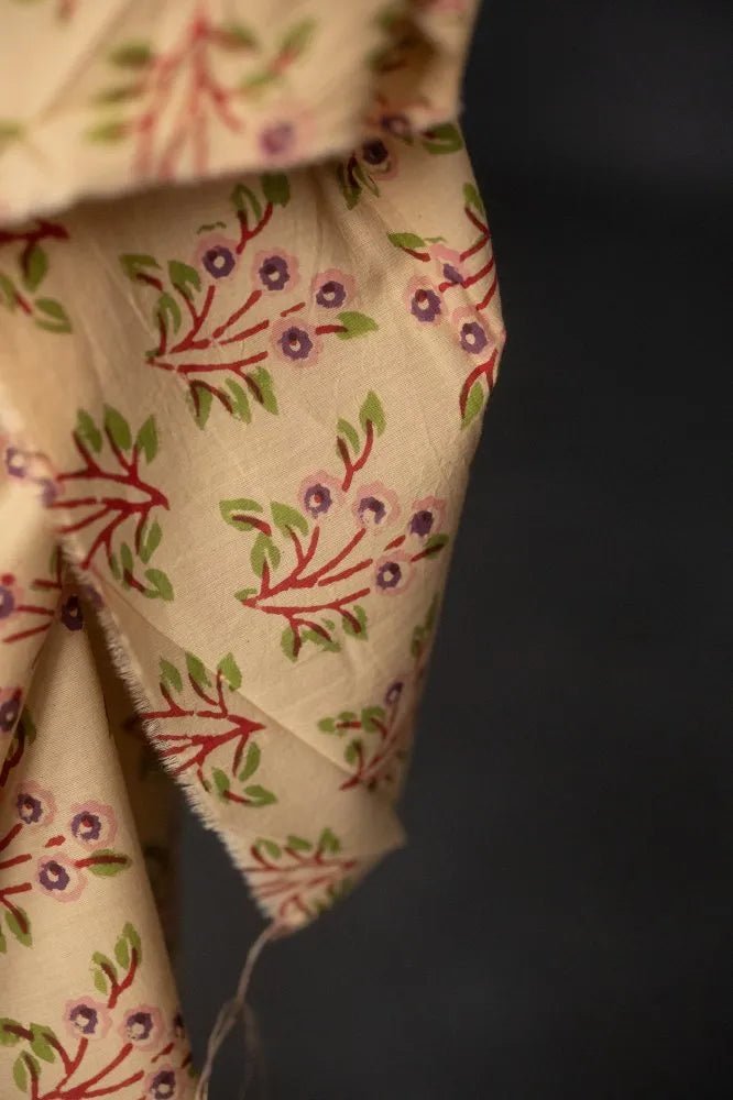 MERCHANT & MILLS · 9.75 yds - Huckleberry Hand - Dyed Block - Printed Indian Cotton | socius design in Rochester, MN