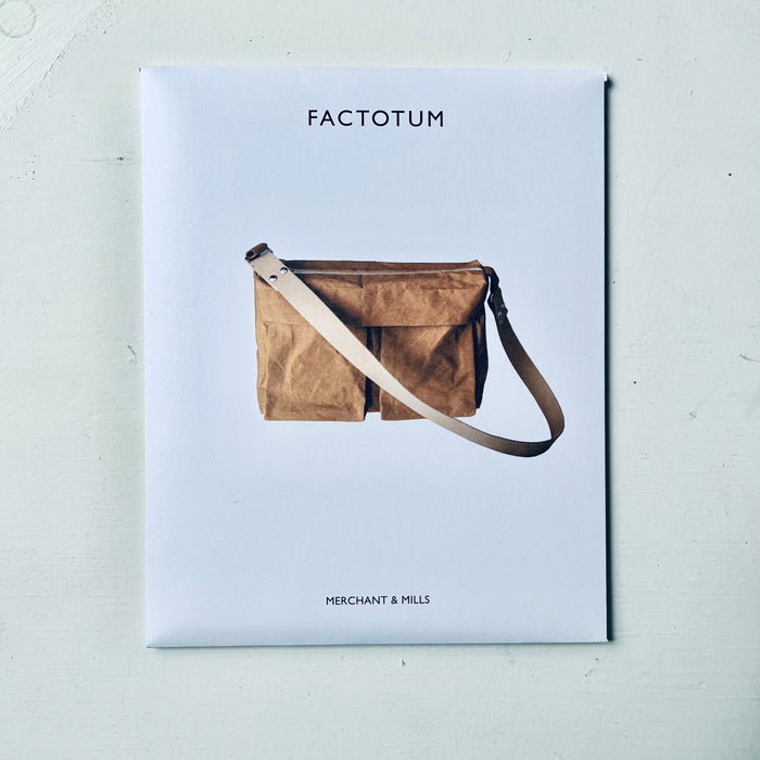 Patrón del bolso Factotum de MERCHANT & MILLS