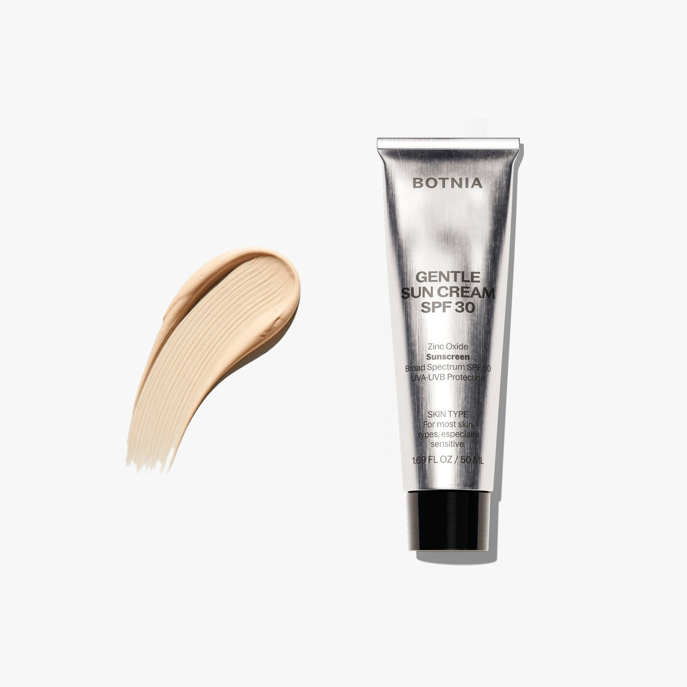 Botnia Gentle Sun Cream SPF 30 texture