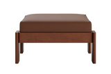 The Bacana Ottoman in Cactus Leather