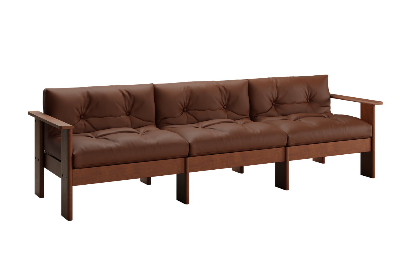 The Bacana Sofa in Cactus Leather