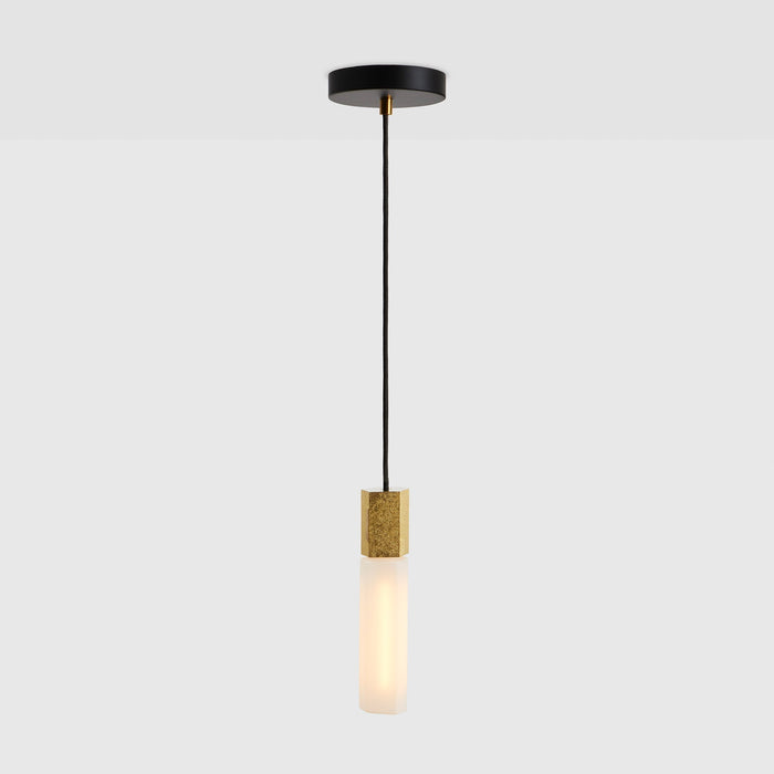 Basalt Single Pendant in Brass · Tala US
