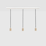 Linear Triple Pendant in Brass · Tala US