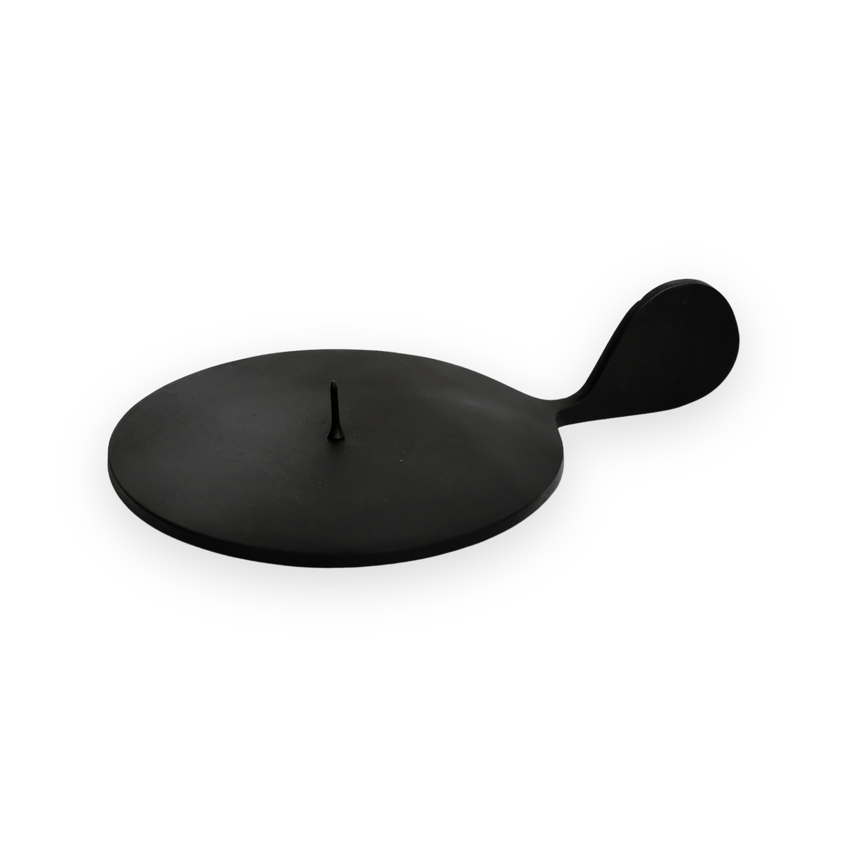 Cast Aluminum Plate Candle Holder