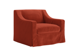 The Evergreen Chair in Recycled Velvet
