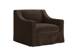 The Evergreen Chair in Recycled Velvet