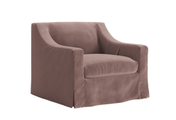 The Evergreen Chair in Recycled Velvet