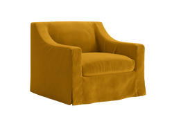 The Evergreen Chair in Recycled Velvet