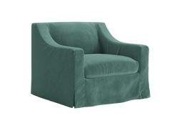 The Evergreen Chair in Recycled Velvet