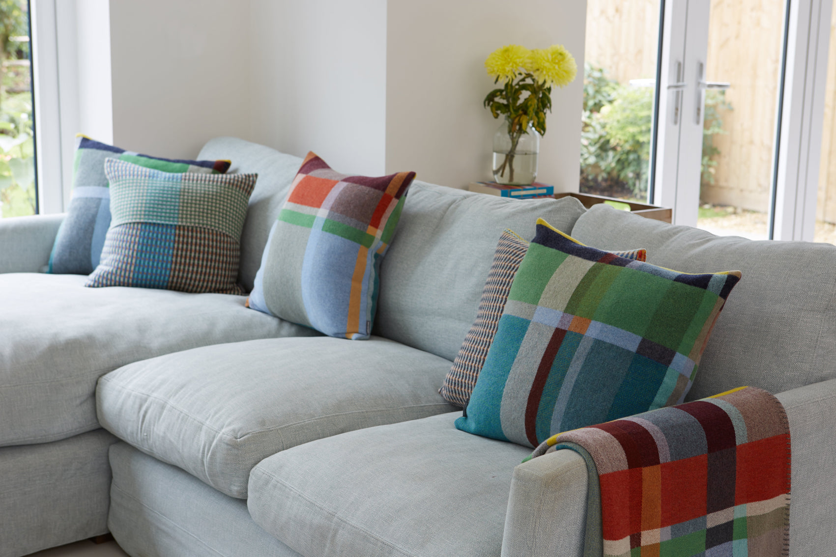 Wallace Sewell Merino Lambswool Pillow · Feilden