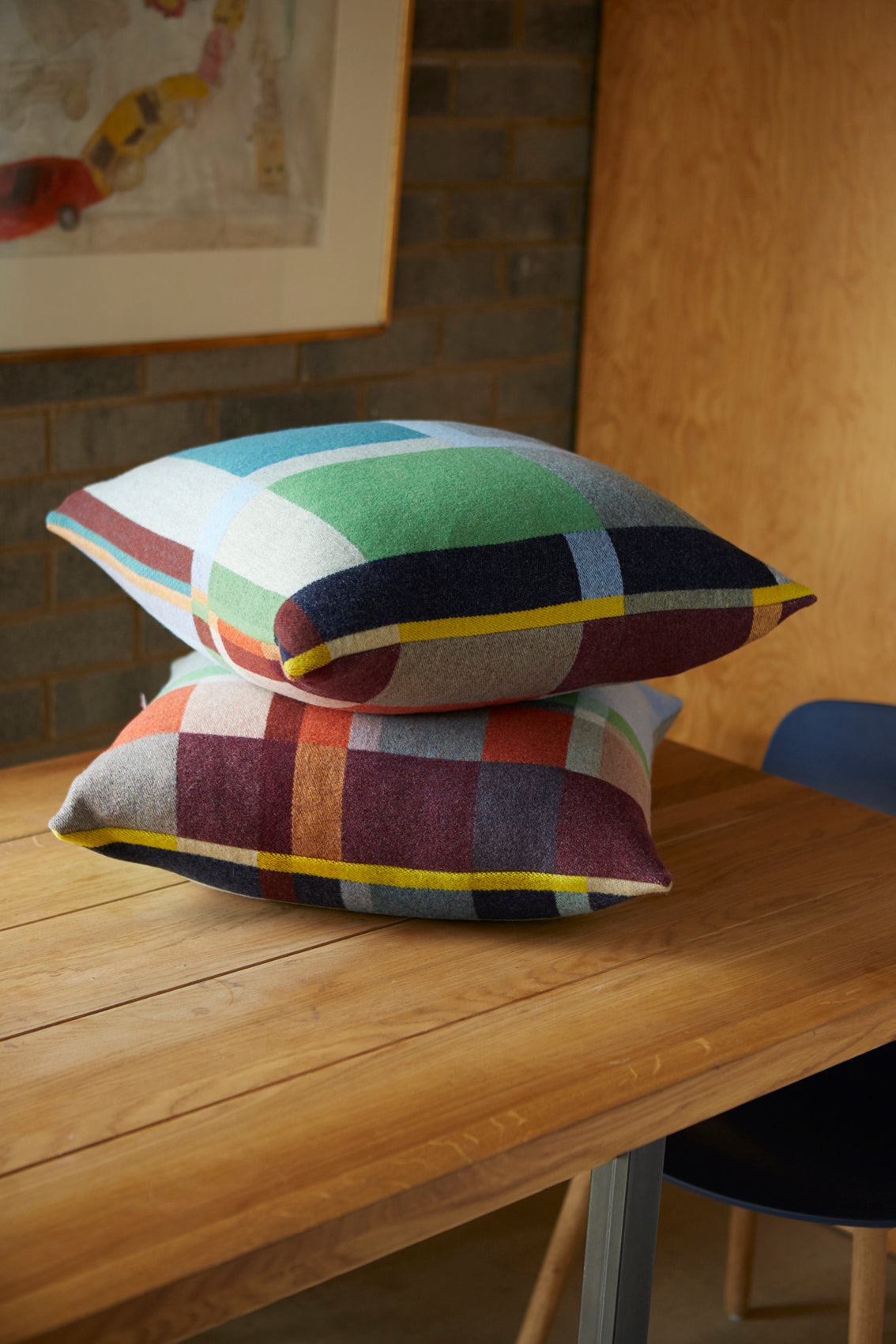 Wallace Sewell Merino Lambswool Pillow · Feilden