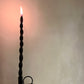 Wax Atelier Long Twisted Beeswax Candle · Seaweed