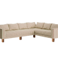 The Essential Corner Sectional (6 Seat) in Hemp Blend
