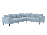 The Essential Corner Sectional (6 Seat) in Recycled Velvet