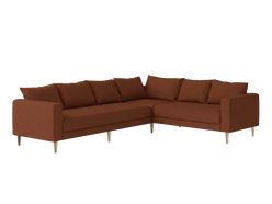 The Essential Corner Sectional (6 Seat) in Hemp Blend