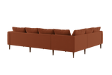 The Essential Corner Sectional (6 Seat) in Recycled Velvet