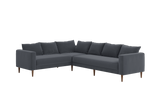 The Essential Corner Sectional (6 Seat) in Recycled Velvet