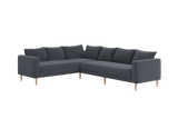 The Essential Corner Sectional (6 Seat) in Recycled Velvet
