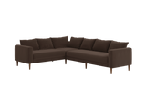 The Essential Corner Sectional (6 Seat) in Recycled Velvet