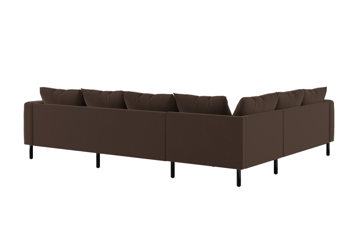 The Essential Corner Sectional (6 Seat) in Recycled Velvet
