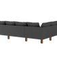 The Essential Corner Sectional (6 Seat) in Hemp Blend