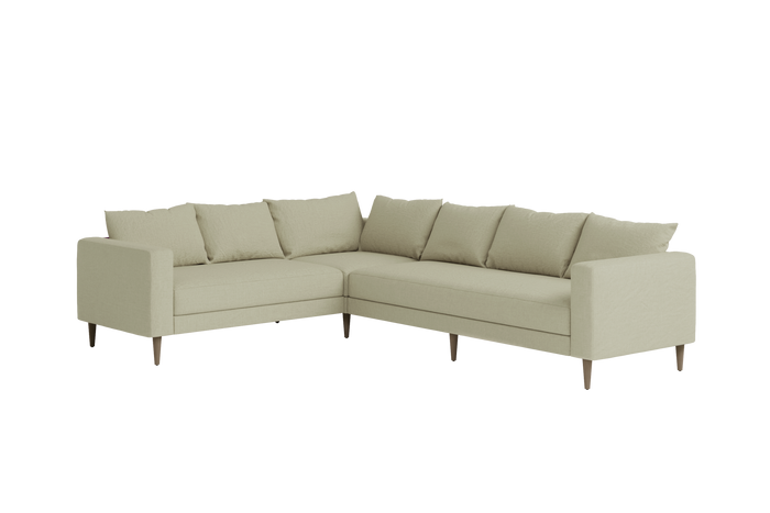 The Essential Corner Sectional (6 Seat) in Hemp Blend