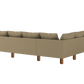 The Essential Corner Sectional (6 Seat) in Hemp Blend