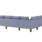 The Essential Corner Sectional (6 Seat) in Hemp Blend
