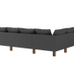 The Essential Corner Sectional (6 Seat) in Hemp Blend