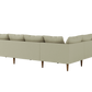The Essential Corner Sectional (6 Seat) in Hemp Blend