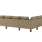The Essential Corner Sectional (6 Seat) in Hemp Blend