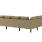 The Essential Corner Sectional (6 Seat) in Hemp Blend