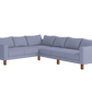 The Essential Corner Sectional (6 Seat) in Hemp Blend