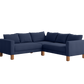 The Essential Corner Sectional (5 Seat) in Upcycled Poly