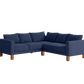 The Essential Corner Sectional (5 Seat) in Upcycled Poly