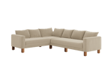 The Essential Corner Sectional (6 Seat) in Recycled Velvet