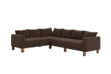 The Essential Corner Sectional (6 Seat) in Recycled Velvet