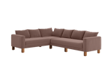 The Essential Corner Sectional (6 Seat) in Recycled Velvet