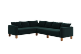 The Essential Corner Sectional (6 Seat) in Recycled Velvet